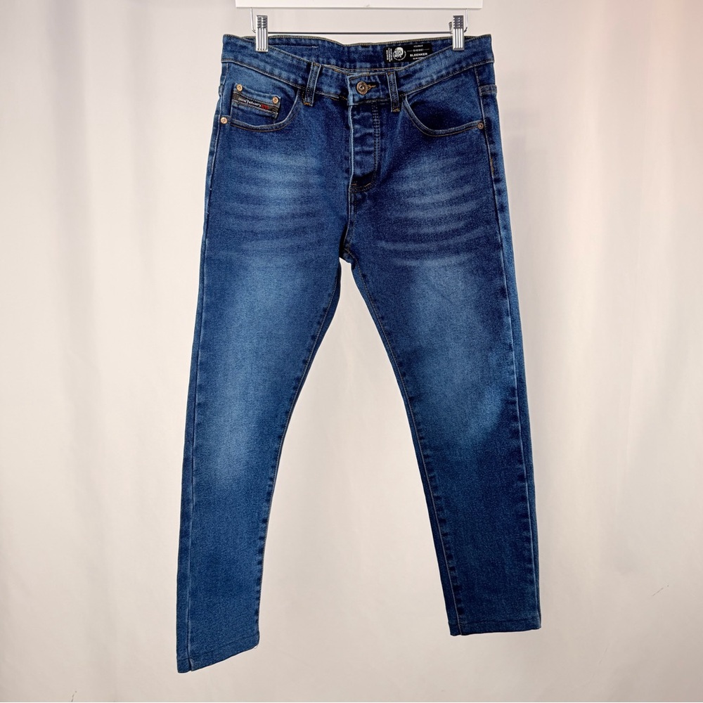Diesel Sleenker Slim Skinny Men's Jeans in Blue Size 32 x 25.5